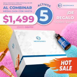 1/2 CAJA COMBINADA X$1,499 + 1 producto Zlimer/Kadai de regalo