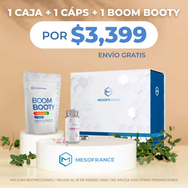 1 CAJA + 1 NUTRACEUTICO + 1 BOOM BOOTY x $3,399