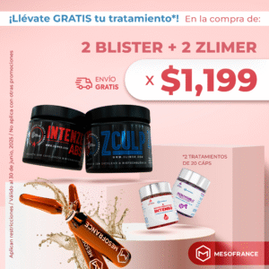2 BLISTERS + 2 ZLIMER Y 2 TRATAMIENTOS