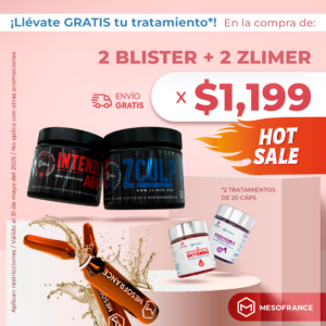 2 BLISTERS + REGALO 2 ZLIMER Y 2 TRATAMIENTOS