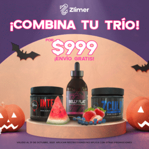 COMBINA TU TRIO 3 PRODUCTOS ZLIMER * $999