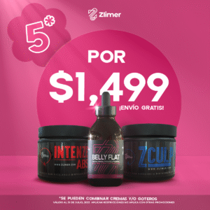 5 PRODUCTOS ZLIMER * $1,499