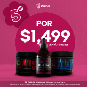 5 PRODUCTOS ZLIMER * $1,499