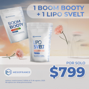 1 BOOM BOOTY + 1 LIPO SVELT