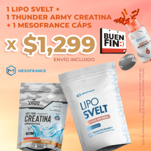 1 LIPO SVELT + 1 THUNDER ARMY CREATINA + 1 CAPS