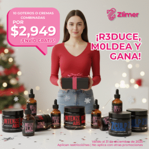 10 GOTEROS O CREMAS ZLIMER * $2,949