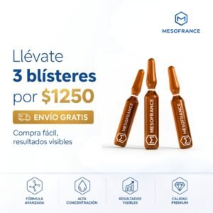 3 BLISTER MESOFRANCE $1250